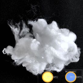 PE / PP Bicomponent ES Ethylene Propylene Side By Side Fiber 3.5D×32mm