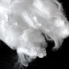 PE / PP Bicomponent ES Ethylene Propylene Side By Side Fiber 3.5D×32mm